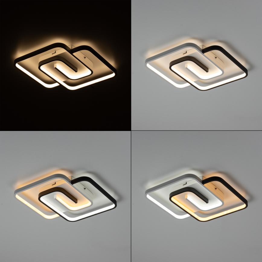 Brilagi - LED regulowane oświetlenie sufitowe VELO LED/64W/230V 3000-6500K + pilot do zdalnego sterowania