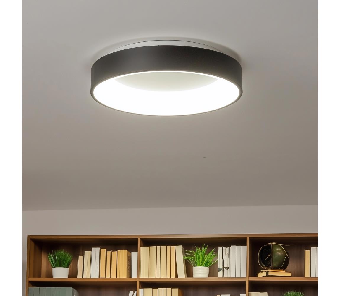 Brilagi - LED Ściemniany plafon LED/40W/230V 3000-6500K czarny + pilot