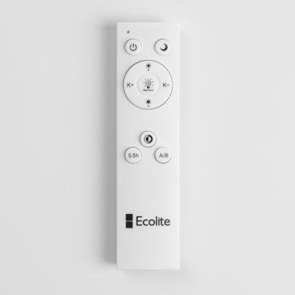 Brilagi - LED Ściemniany plafon LED/40W/230V 3000-6500K grey + pilot