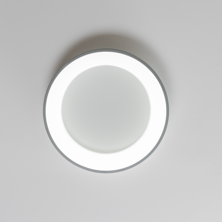 Brilagi - LED Ściemniany plafon LED/40W/230V 3000-6500K grey + pilot