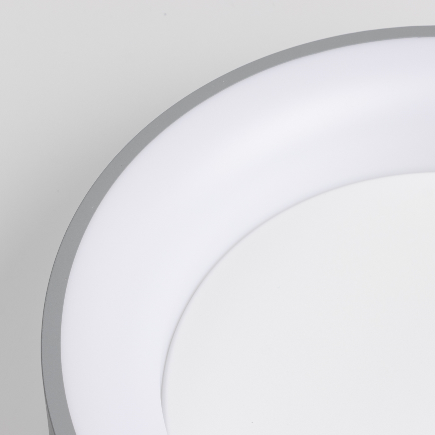 Brilagi - LED Ściemniany plafon LED/40W/230V 3000-6500K grey + pilot
