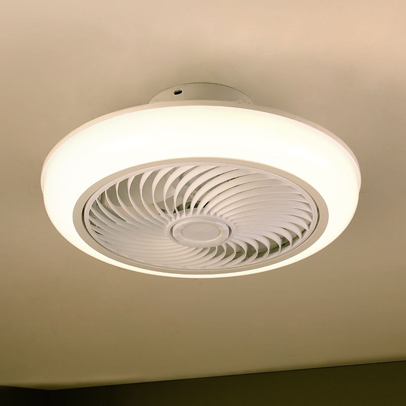 Brilagi - LED Ściemniany plafon z wentylatorem LED/30W/230V 3000-6500K biały + pilot zdalnego sterowania
