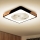 Brilagi - LED Ściemniany plafon z wentylatorem LED/30W/230V 3000-6500K czarny/dąb + pilot zdalnego sterowania