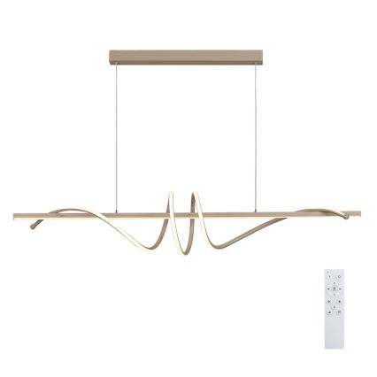 BRILAGI - LED ściemnialny żyrandol na lince SIGNATURE LED/50W/230V 3000-6000K 120 cm beżowy + zdalne sterowanie