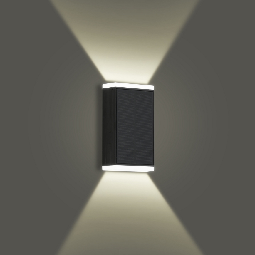 Brilagi - LED Solarna lampa ścienna SUN GUARD LED/2W/3,7V 2000 mAh IP45