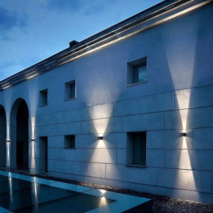 Brilagi - LED Solarna lampa ścienna SOLAR CUBE LED/2W/3,2V 1300 mAh IP54