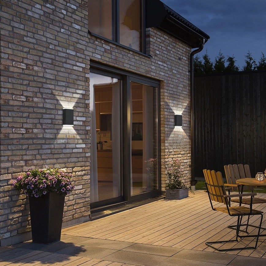 Brilagi - LED Solarna lampa ścienna SUN GUARD LED/2W/3,7V 2000 mAh IP45