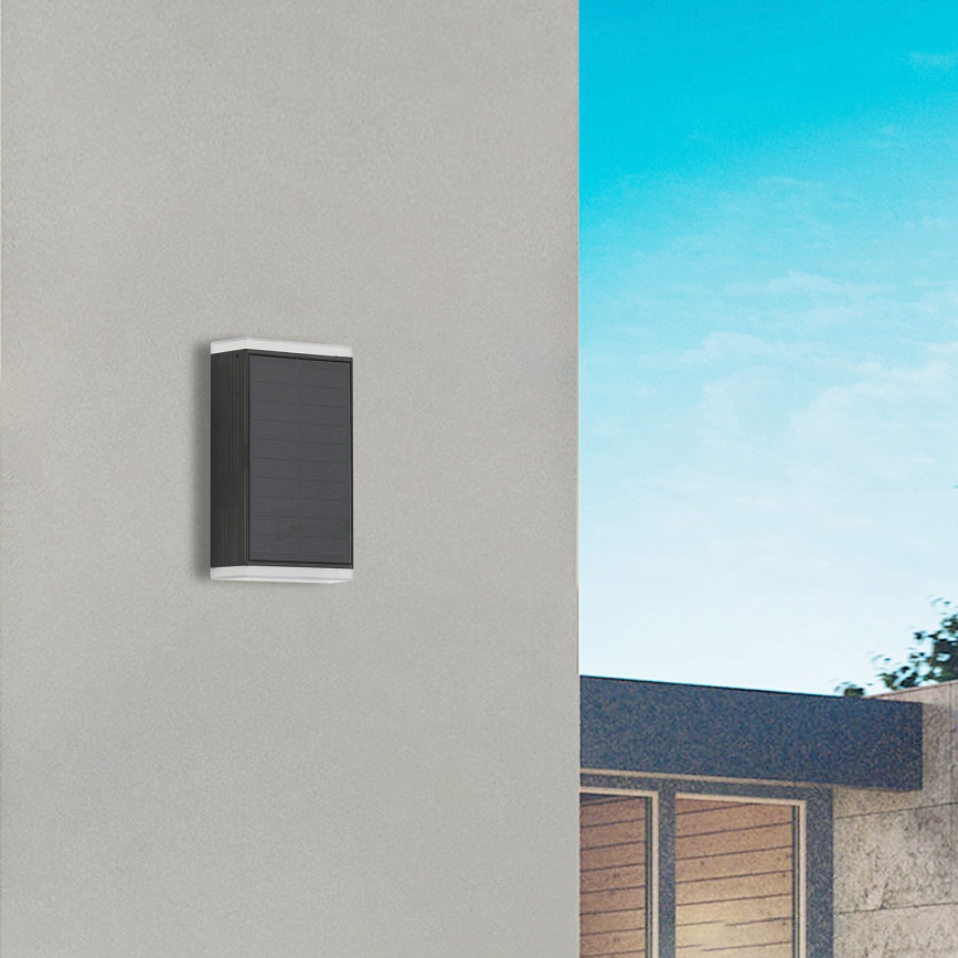 Brilagi - LED Solarna lampa ścienna SUN GUARD LED/2W/3,7V 2000 mAh IP45