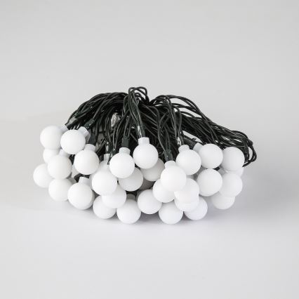 Brilagi - LED Solarny łańcuch ozdobny BUBBLE 50xLED/8 funkcji 7m IP65 ciepła biel 600 mAh