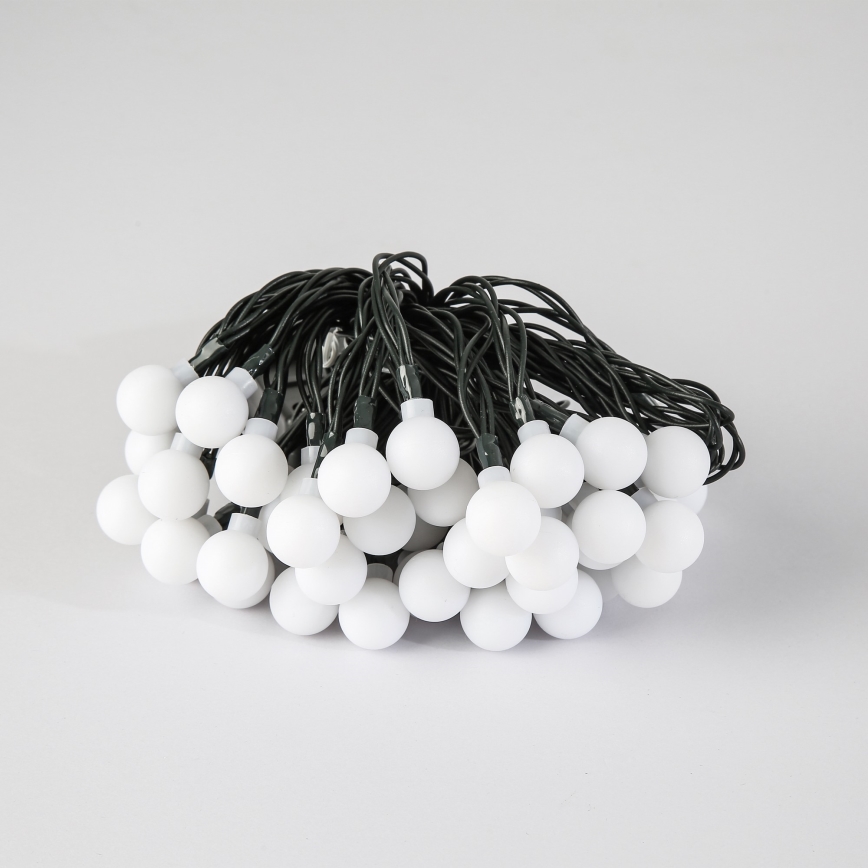 Brilagi - LED Solarny łańcuch ozdobny BUBBLE 50xLED/8 funkcji 7m IP65 ciepła biel 600 mAh