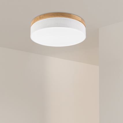 Brilagi - LED Stropní svítidlo BELLADONNA LED/36W/230V pr. 50 cm bílá/dub