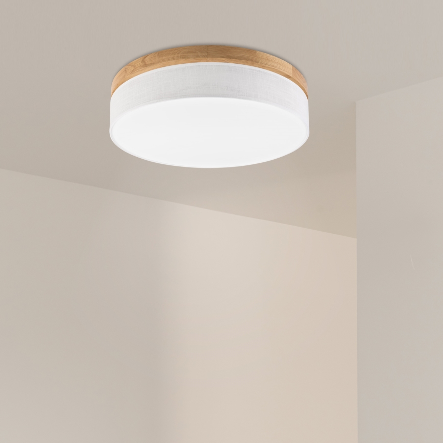 Brilagi - LED Stropní svítidlo BELLADONNA LED/36W/230V pr. 50 cm bílá/dub