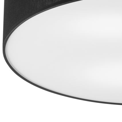Brilagi - Lampa sufitowa LED BELLADONNA 3xE27/15W/230V śr. 50 cm czarna/dąb