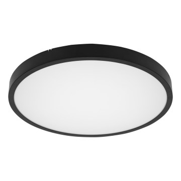 Brilagi - LED sufitowa lampa łazienkowa z czujnikiem ZENNA LED/24W/230V Ø 35 cm IP44 czarna