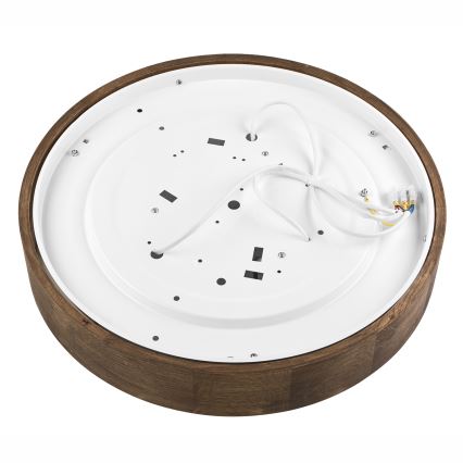 Brilagi - LED Lampa sufitowa CARVALHO 3xE27/60W/230V dąb orzech średnica 47 cm