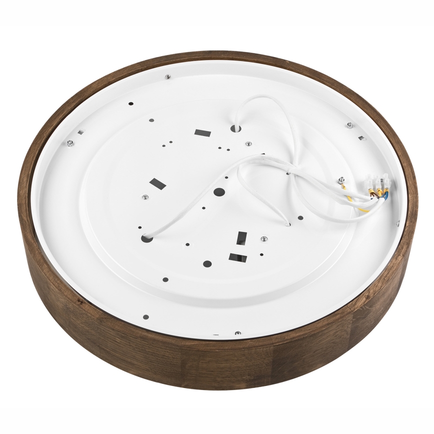 Brilagi - LED Lampa sufitowa CARVALHO 3xE27/60W/230V dąb orzech średnica 47 cm