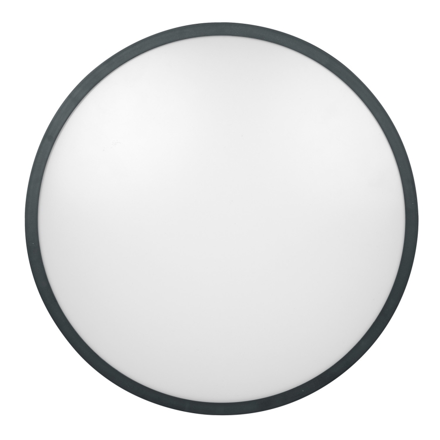 Brilagi - LED oprawa sufitowa do łazienki z czujnikiem ZENNA LED/18W/230V śr. 29,5 cm IP44 antracyt + pilot zdalnego sterowania