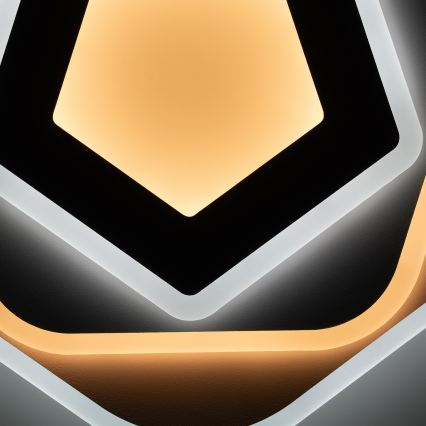 Brilagi - LED Regulowane oświetlenie sufitowe MODERN LED/64W/230V 2700-6500K śr. 40 cm + pilot do zdalnego sterowania