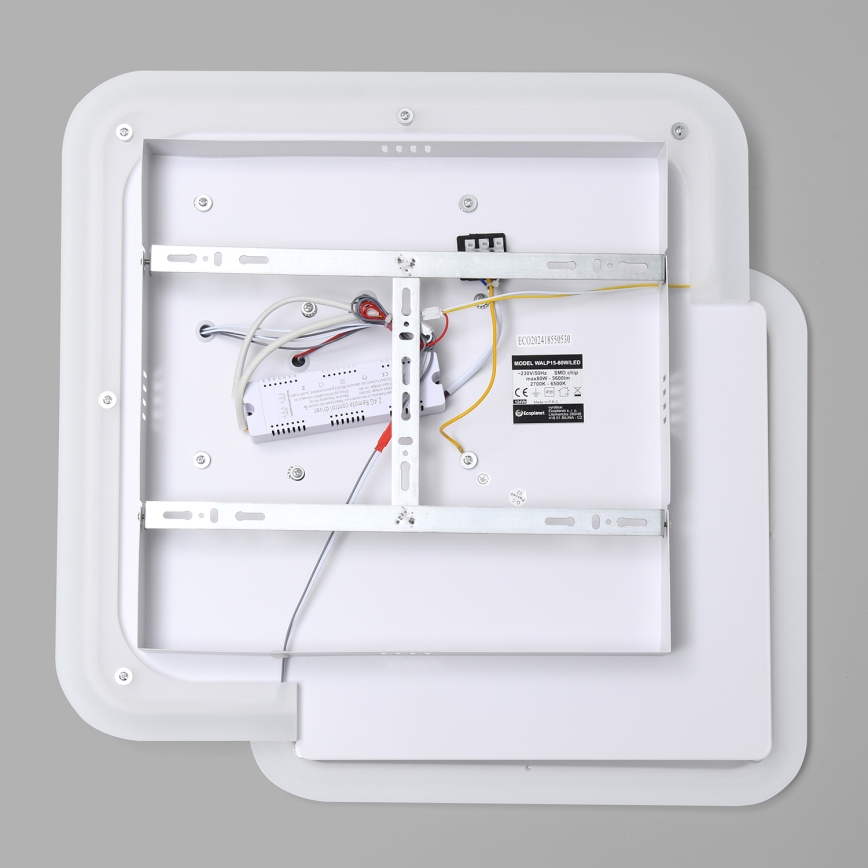 Brilagi - LED Regulowane oświetlenie sufitowe MODERN LED/80W/230V 2700-6500K 52,5x52,5 cm + pilot zdalnego sterowania