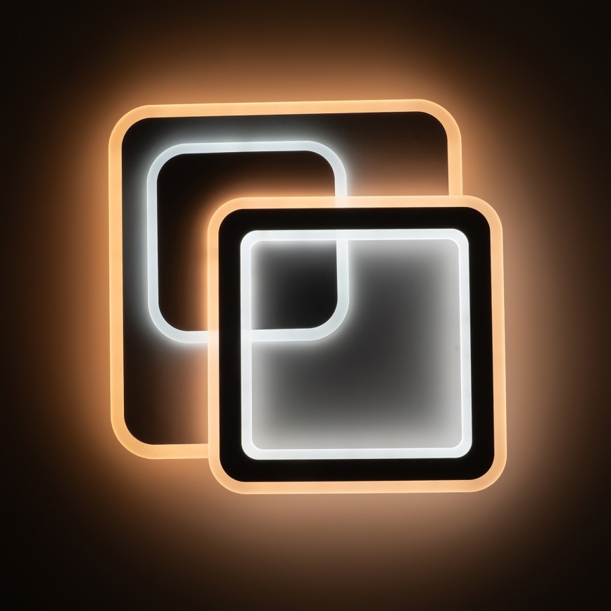 Brilagi - LED Regulowane oświetlenie sufitowe MODERN LED/80W/230V 2700-6500K 52,5x52,5 cm + pilot zdalnego sterowania