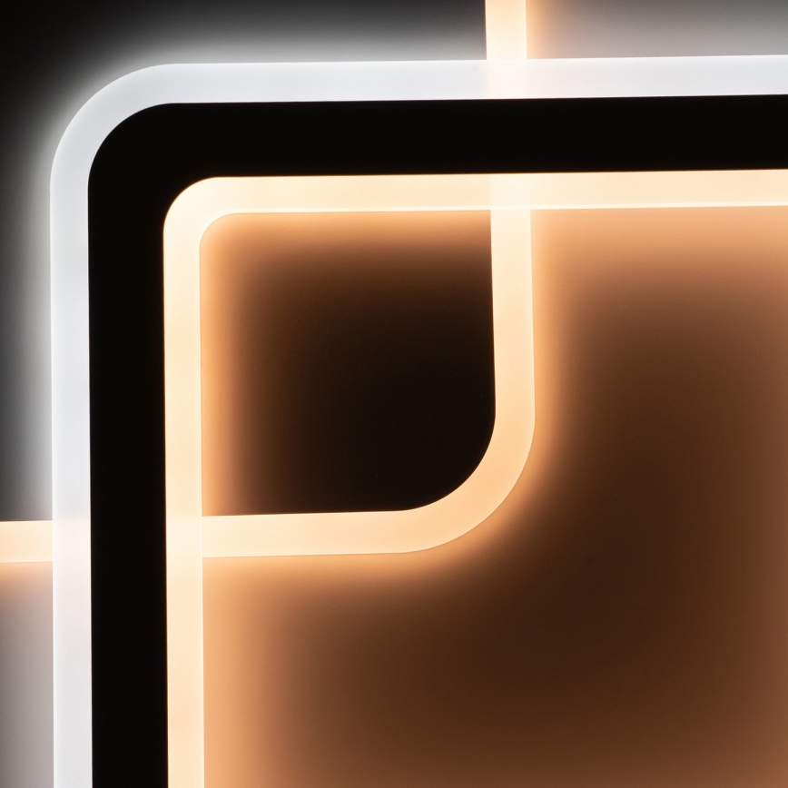 Brilagi - LED Regulowane oświetlenie sufitowe MODERN LED/80W/230V 2700-6500K 52,5x52,5 cm + pilot zdalnego sterowania