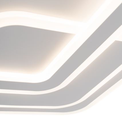 Brilagi - LED Regulowane oświetlenie sufitowe MODERN LED/80W/230V 2700-6500K 52,5x52,5 cm + pilot zdalnego sterowania