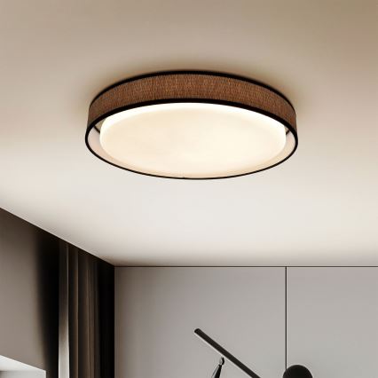 Brilagi - LED Regulowane oświetlenie sufitowe PILAR LED/48W/230V 3000-6500K śr. 43 cm + pilot do zdalnego sterowania