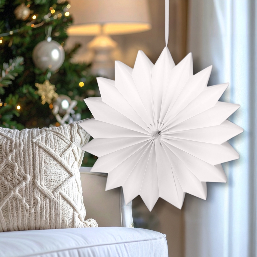 Brilagi - LED Świąteczna dekoracja LED/2xAA 32 cm śnieżynka