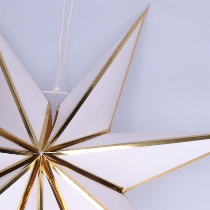 Brilagi - LED Świąteczna dekoracja LED/2xAA 70 cm gwiazda