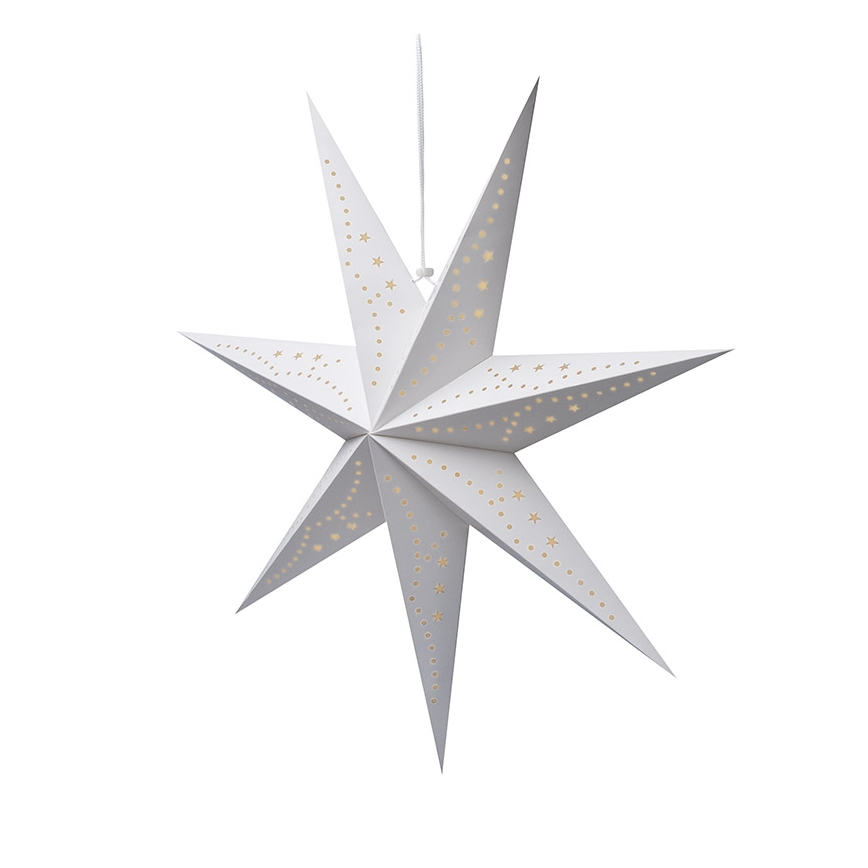 Brilagi - LED świąteczna dekoracja LED/2xAA, gwiazda 60 cm, ciepła biel