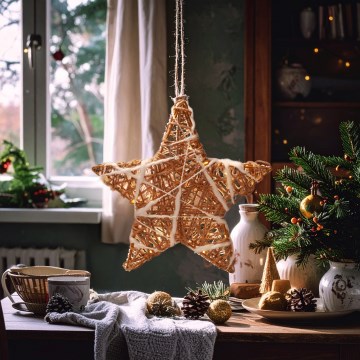 Brilagi - LED Świąteczna dekoracja LED/2xAA gwiazda