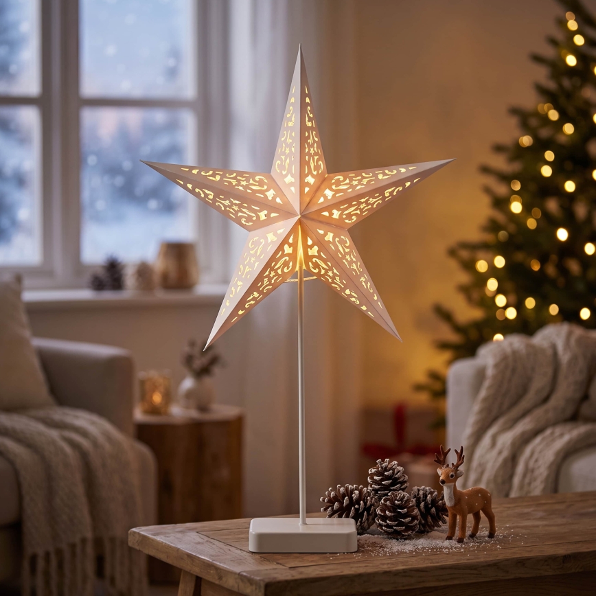 BRILAGI - LED Świąteczna dekoracja LED/3xAA 60x40 cm gwiazda