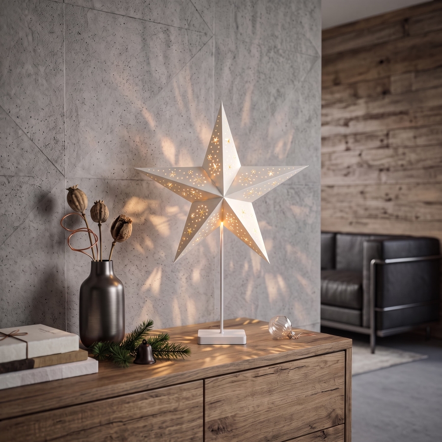 BRILAGI - LED świąteczna dekoracja LED/3xAA 70x60 cm gwiazda