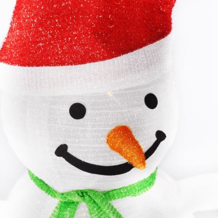 Brilagi - LED świąteczna dekoracja zewnętrzna 40xLED/3xAA IP44 bałwan