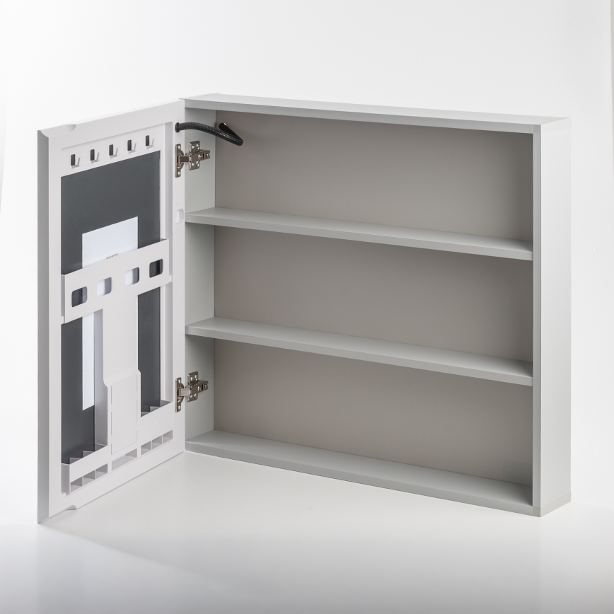 BRILAGI - LED szafka łazienkowa z lustrem i podświetleniem NOTO SINGLE 78x65 cm