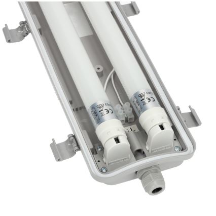 Brilagi - oprawa świetlówkowa LED OPTIMA T8, techniczna, pyłoszczelna, 2xG13/18W/230V, 4000K, IP65, 128 cm