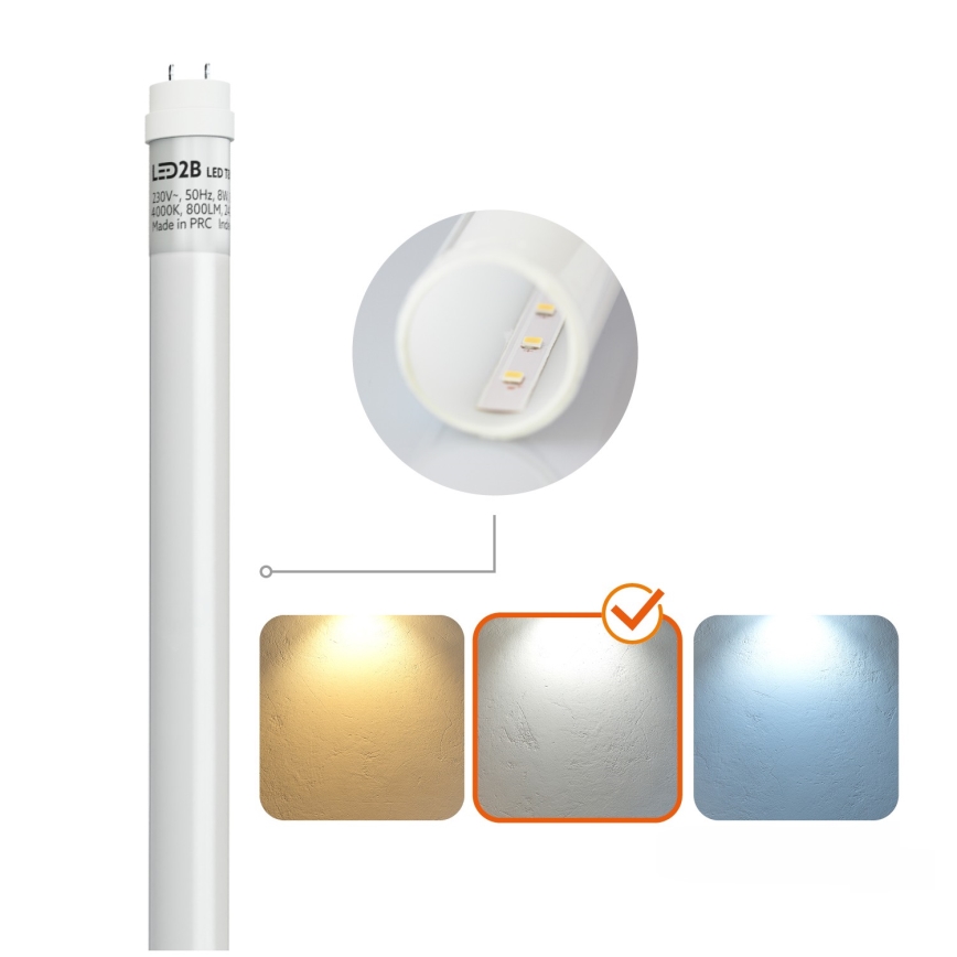 Brilagi - LED Techniczna oprawa świetlówkowa OPTIMA T8 1xG13/18W/230V 4000K IP65 128 cm