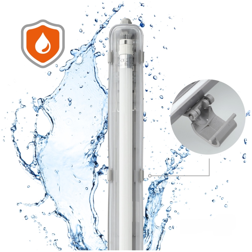Brilagi - LED Techniczna oprawa świetlówkowa OPTIMA T8 1xG13/18W/230V 4000K IP65 128 cm