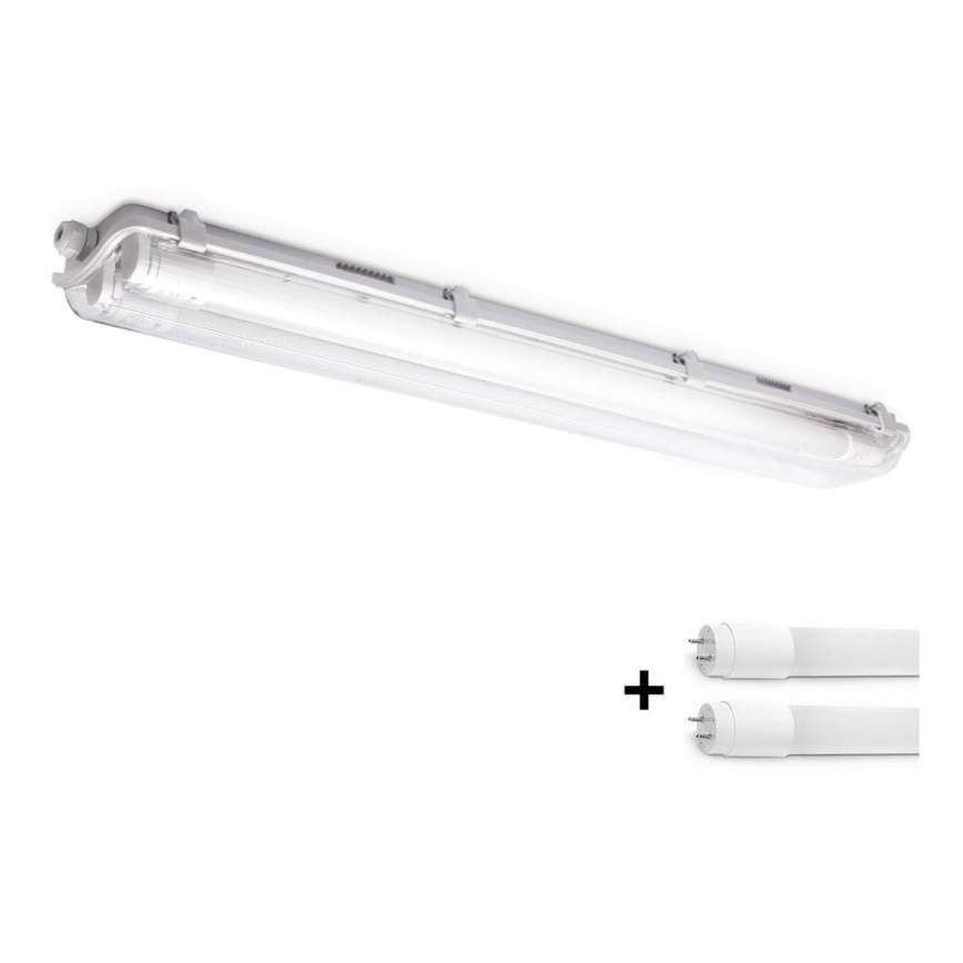 Brilagi - LED Techniczna oprawa świetlówkowa OPTIMA T8 2xG13/9W/230V 4000K IP65 67,5 cm