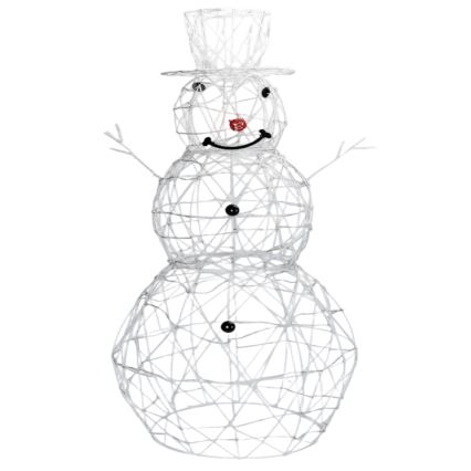 Brilagi - LED zewnętrzna dekoracja świąteczna 3,6W/31/230V 6500K 120 cm IP44 bałwan