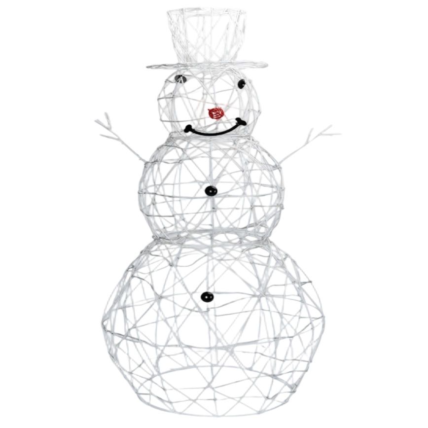 Brilagi - LED zewnętrzna dekoracja świąteczna 3,6W/31/230V 6500K 120 cm IP44 bałwan