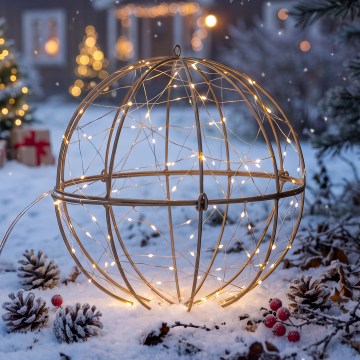 BRILAGI - LED zewnętrzna dekoracja świąteczna LED/1,3W/230V IP44, kula o średnicy 30 cm