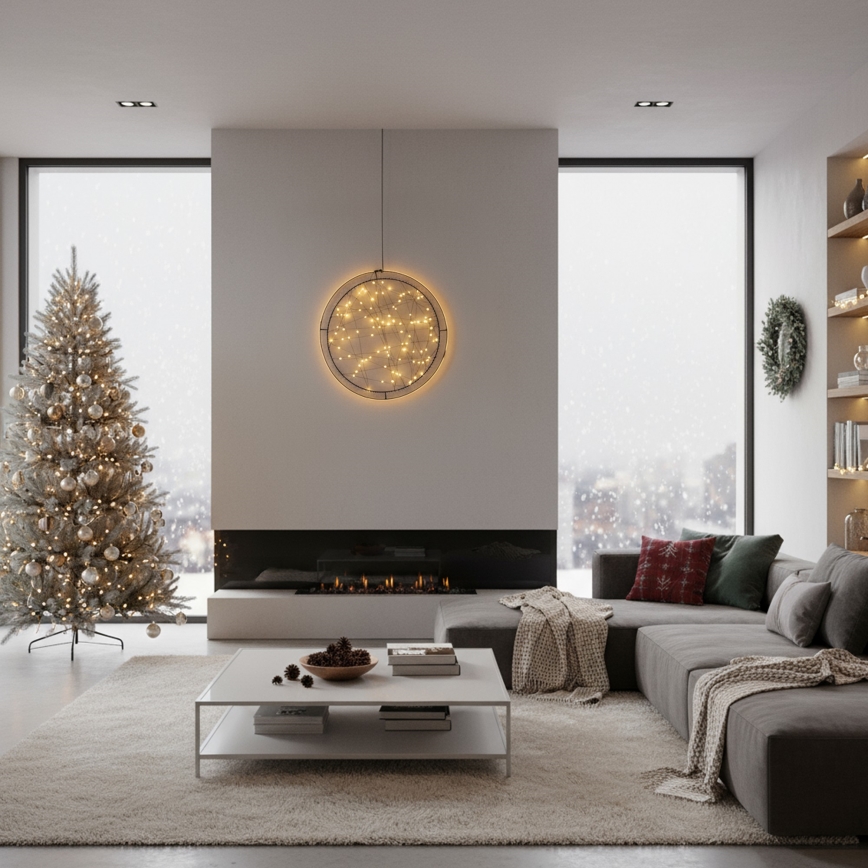 Brilagi - LED Zewnętrzna dekoracja świąteczna LED/2,6W/230V IP44 46 cm okrąg