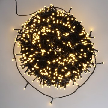 BRILAGI - LED zewnętrzna girlanda świąteczna 1000 diod LED/8 trybów 105 m IP44 ciepła biała