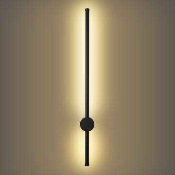 Brilagi - LED zewnętrzna lampa ścienna AURA LED/12W/230V 3000K IP54 65 cm czarna