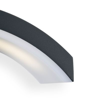 Brilagi - LED zewnętrzna lampa ścienna z czujnikiem ARCELO LED/8W/230V IP54