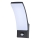 Brilagi - LED zewnętrzna lampa ścienna z czujnikiem ARCELO LED/9W/230V IP44