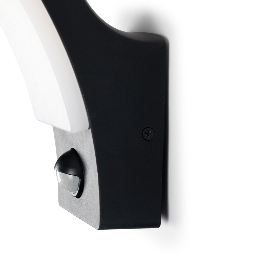 Brilagi - LED zewnętrzna lampa ścienna z czujnikiem ARCELO LED/9W/230V IP44