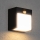 Brilagi - LED zewnętrzna lampa ścienna z czujnikiem TERNI LED/12W/230V czarna IP44