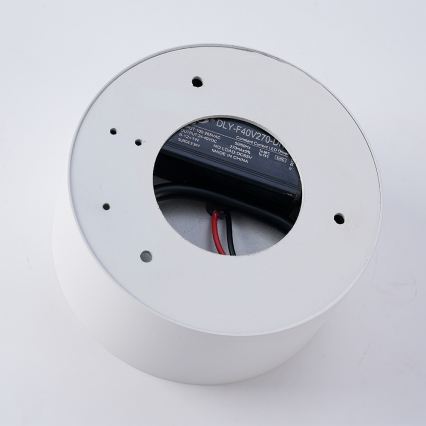BRILAGI - LED Zewnętrzna lampa sufitowa FORIS LED/9W/230V średnica 9 cm biała IP44